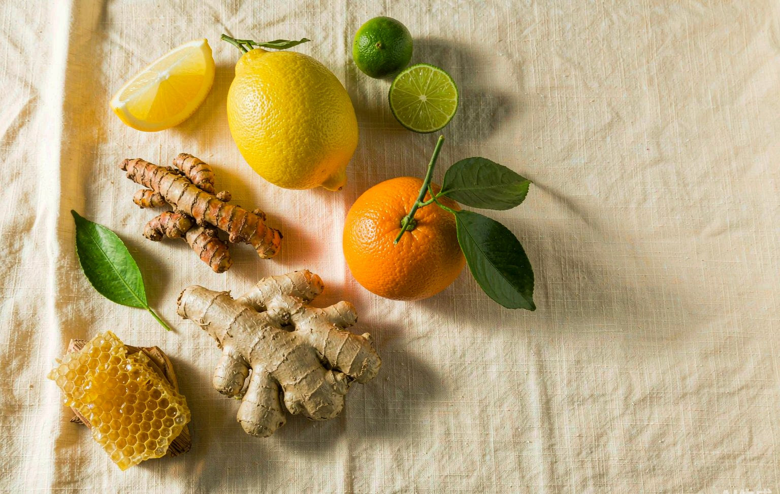Ingredients flat-lay