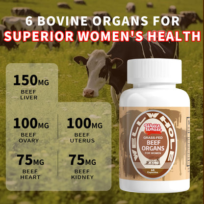 6 bovine organs for superior women's health